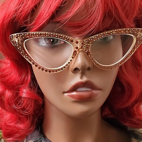 The "Adrienne" Rhinestone Reader - Picture 5 of 5